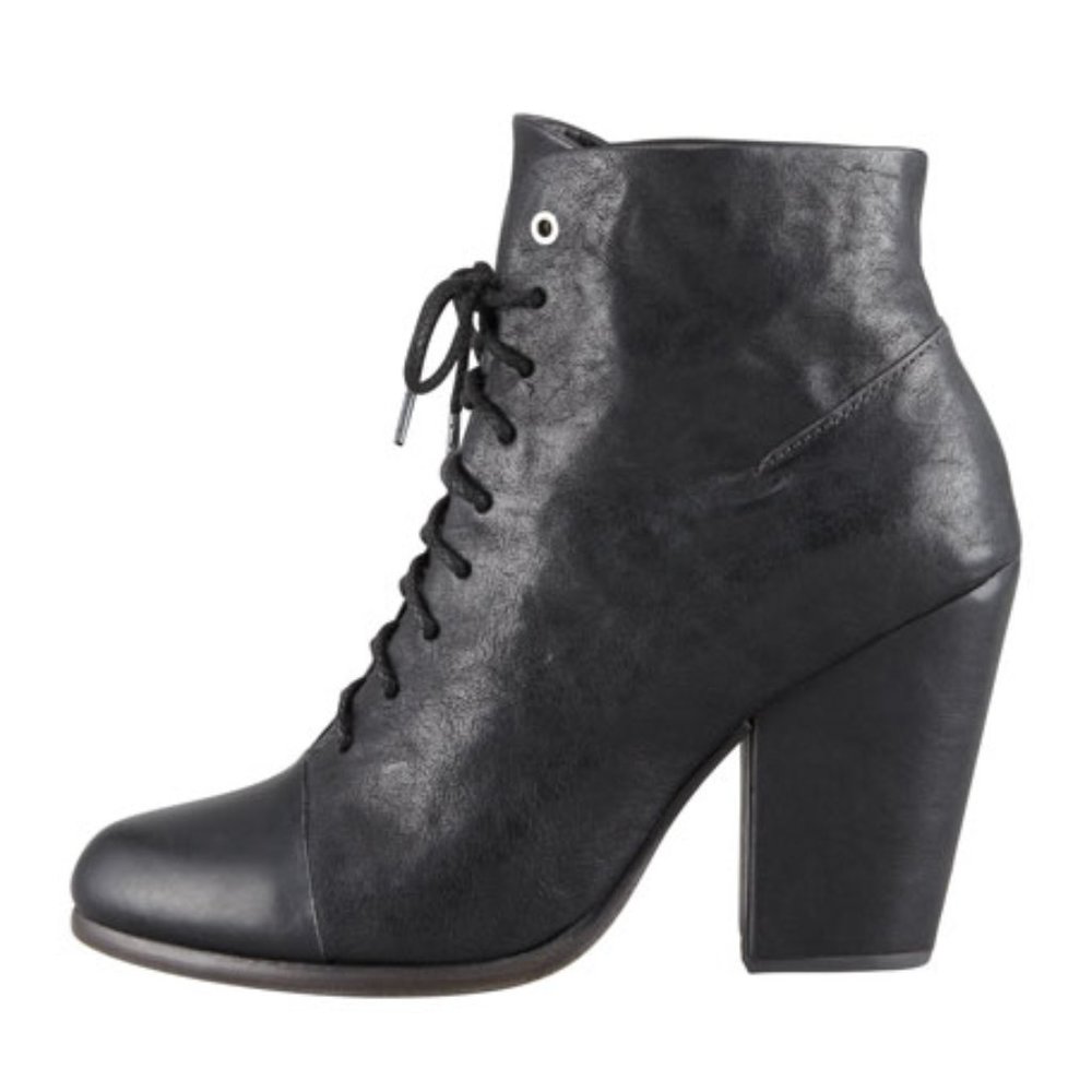 Rag & Bone Miles Lace-up Ankle Boot - Size 40